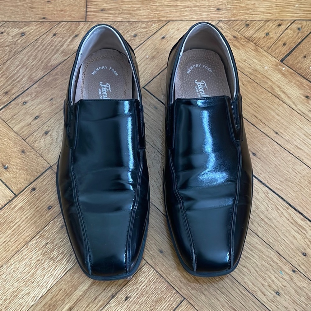 Florsheim Boys Rolan Bicycle Toe Slip On Dress Shoe